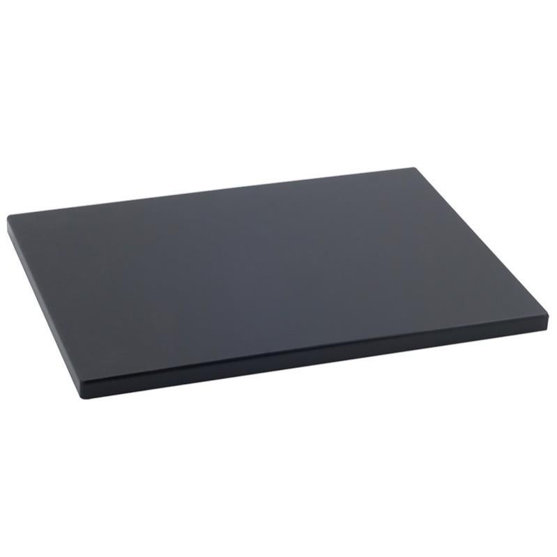 Metaltex Tabla Profesional Cocina 38x28x1.5 Color Negro. Polietileno