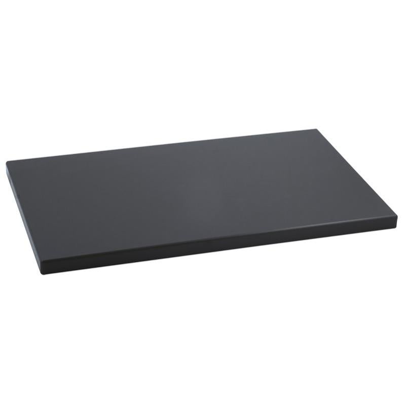Metaltex Tabla Profesional Cocina 50x30x2 Color Negro. Polietileno Leroy Merlin