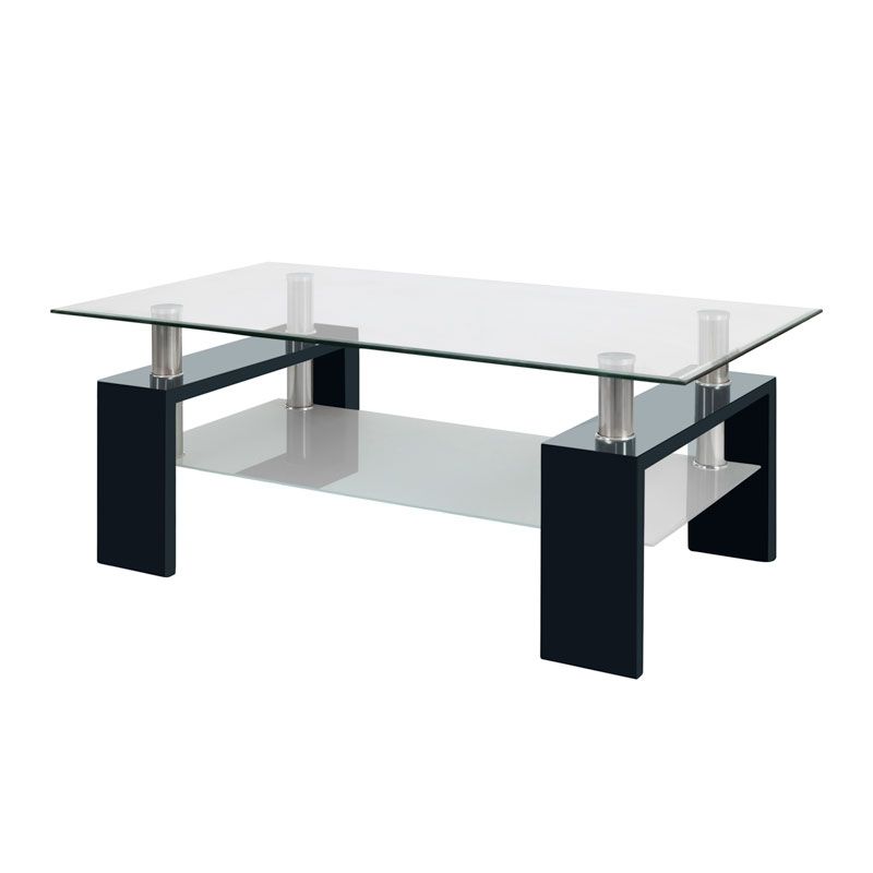 Mesa de centro missouri negro 110 x 45 x 60 cm