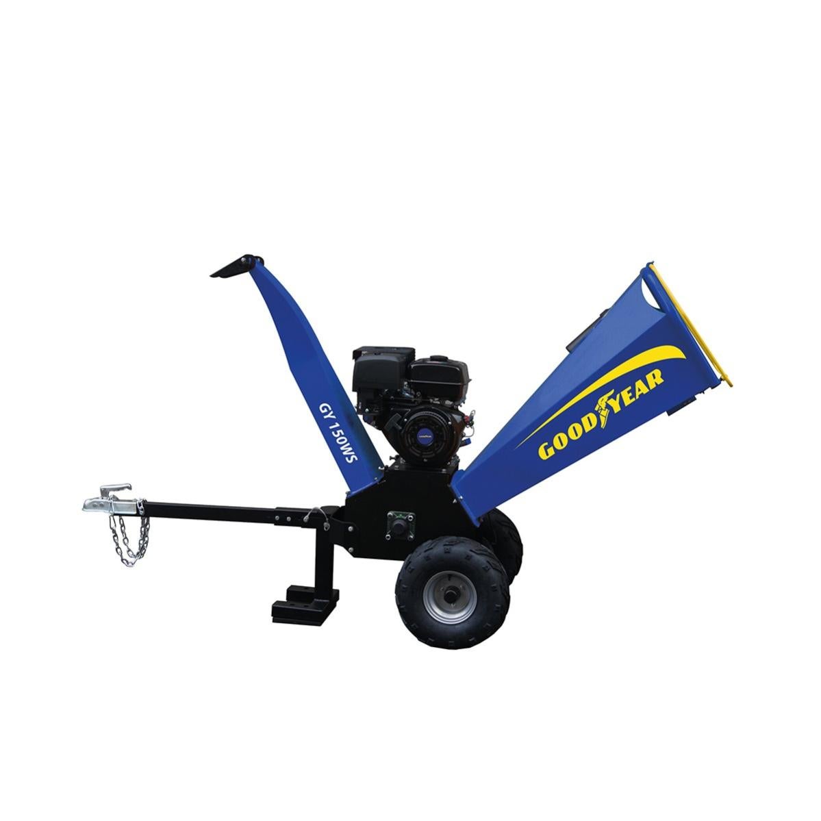 Broyeur végétaux thermique 15CV Branches Ø12cm max Démarrage manuel