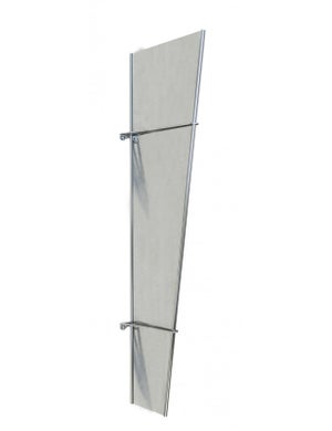 Vounot Auvent De Porte Marquise 200x80 Cm Transparent En Polycarbonate Anti  Uv : l'unité de 4.0 kg à Prix Carrefour