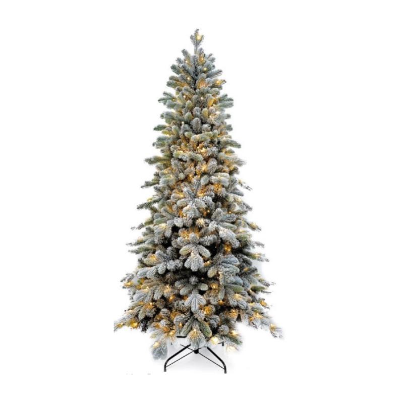 Albero Kentucky Innevato con tronchetto integrato Xone 150 cm