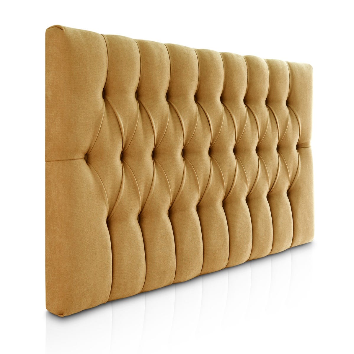 CABECERO SQUARE TELA Cabecero de cama tapizado para camas de 135 (145 x 57  cm) Tela Beige SUEÑOS ZZZ