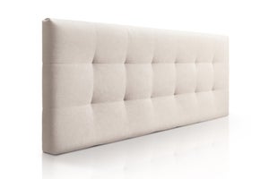 CABECERO SQUARE TELA Cabecero de cama tapizado para camas de 135 (145 x 57  cm) Tela Beige SUEÑOS ZZZ