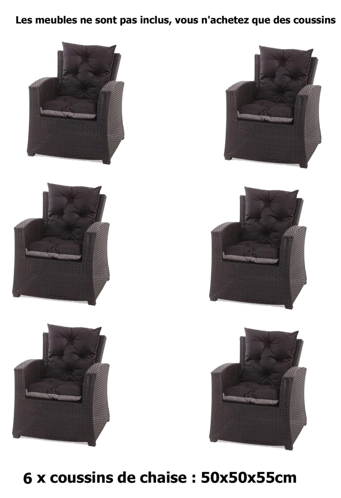 Sunbrella Natures Room Cuscini Da Patio 50x45 Cm (2 Pezzi) – Cuscini Per Sedia Esterno Reversibili, Resistenti Alle Macchie E Allo Sbiadimento, Con Lacci, Made In USA