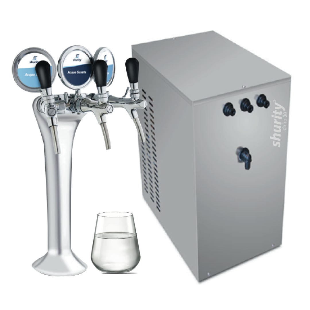 Depuratore acqua con refrigerazione per Casa o Bar Sottobanco