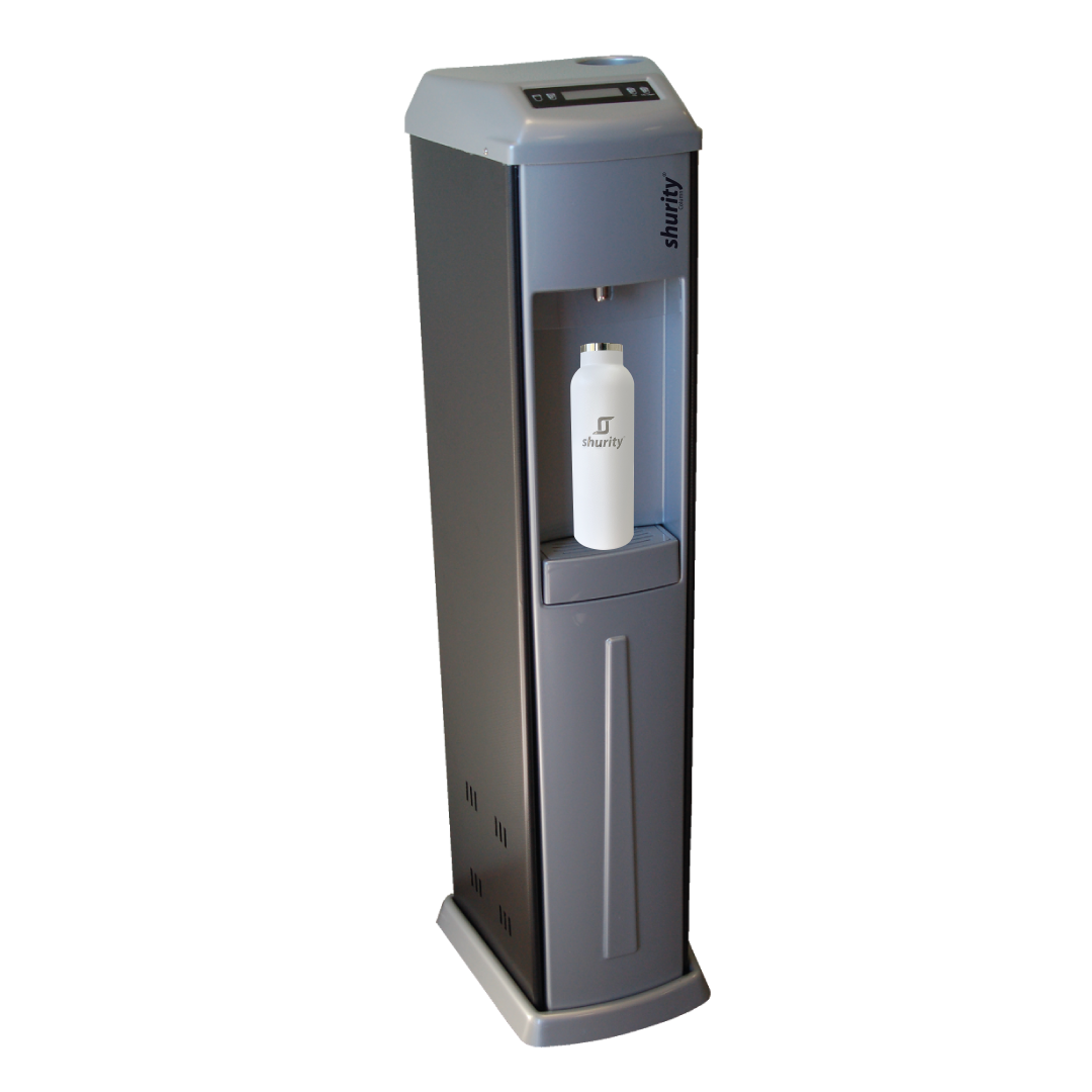 Dispenser Acqua a Colonnina Shurity Column refrigeratore 3 vie Liscia ...