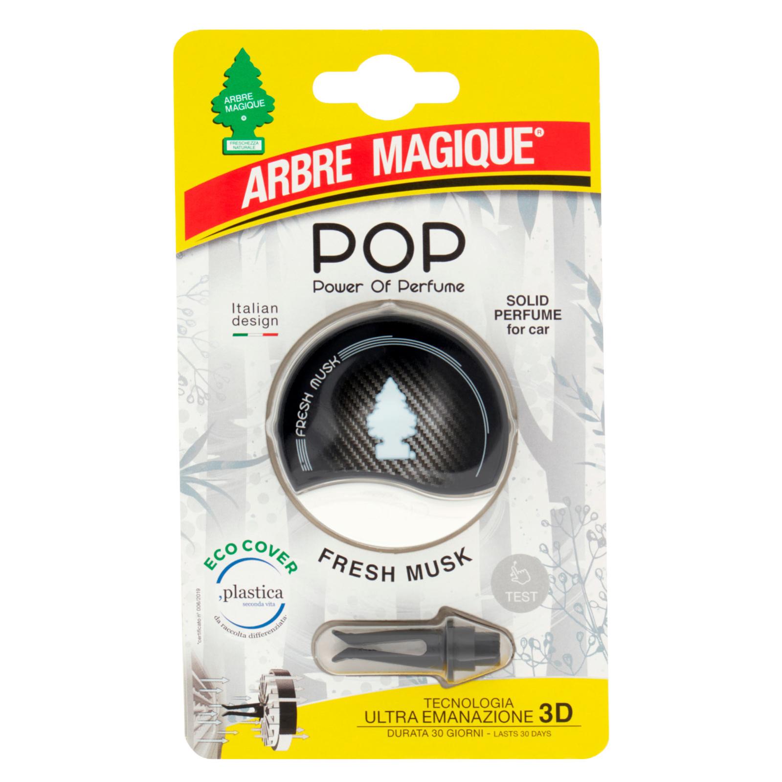 Arbre Magique Profumatore Solido per Auto Fragranza Wooden Musk Lunga Durata
