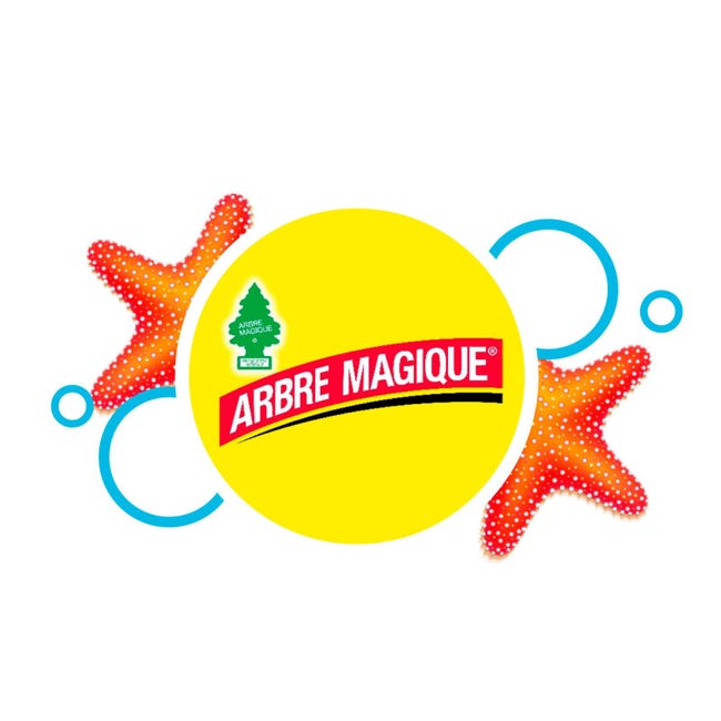 3x Arbre Magique Profumatore Solido per Auto Fragranza Summer Dream a Lunga  Durata