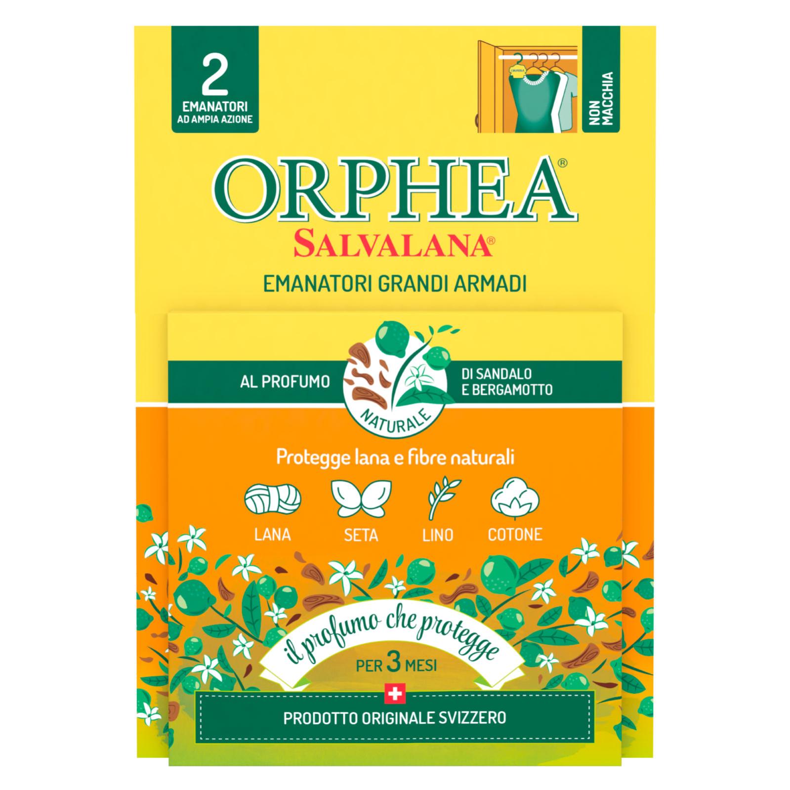 ORPHEA Salvalana Emanatori Grandi Armadi al Profumo di Patchouli della