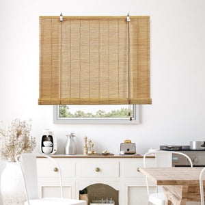 Estores enrollables de bambú y madera: look natural para interior y  exterior
