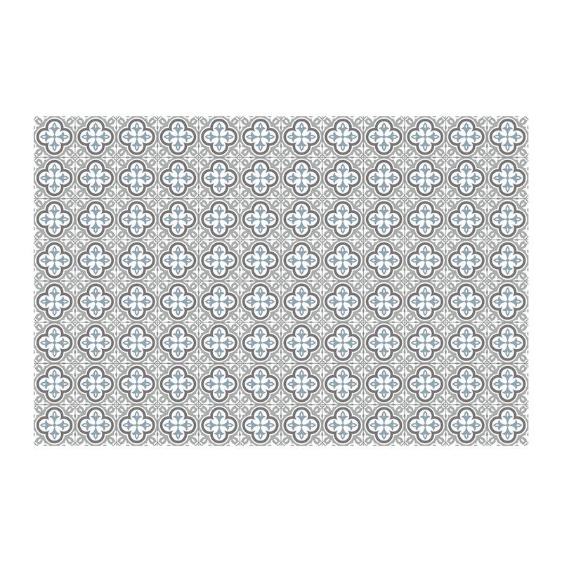 Alfombra vinilo cocina, antifatiga, mullida, CROMA Patch Gris-Ambar  60X200cm