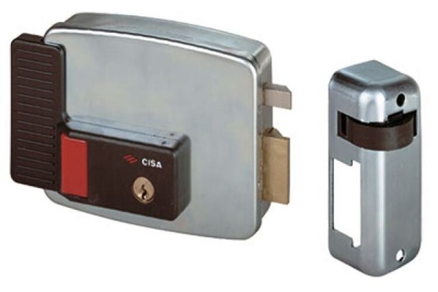 Serratura elettrica da applicare per ferro art. 11 e 70 dx