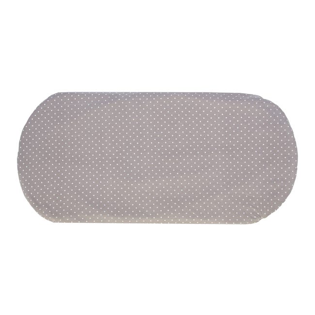 Acomoda Textil - Colchón Capazo 80x36x4 cm. Colchón Impermeable y  Transpirable para Bebé. (Gris)