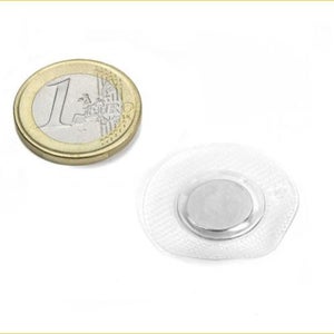 100 Aimants Autocollants Ronds 20mm - Puissants Adhésifs Pour Tableau Blanc, Frigo, Bureau