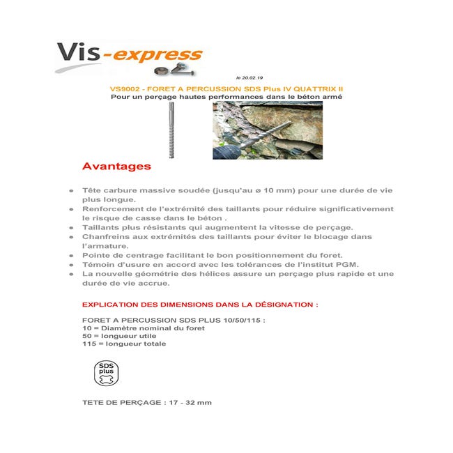 Foret MULTIMATERIAUX - Vis-express