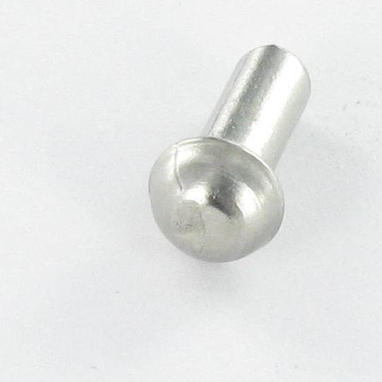 Rivets à tête ronde en aluminium massif de 3/16 de diamètre (choix de  longueur)