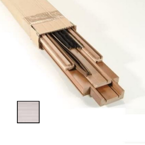 Kit Stipite Per Porte Scorrevoli In Vetro - Completto Di Guarnizioni E Coprifili, Colore Palissandro Tortora - Foto 3