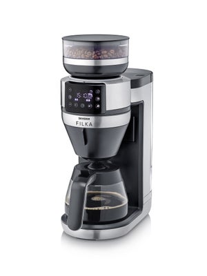 Cafetera espresso con espumador de leche, SEVERIN, con set barrista, KA  5995