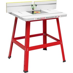 Ensemble table et défonceuse 1200w - vitesse variable - 6 fraises et  accessoires inclus - Table défonceuse aluminium 850