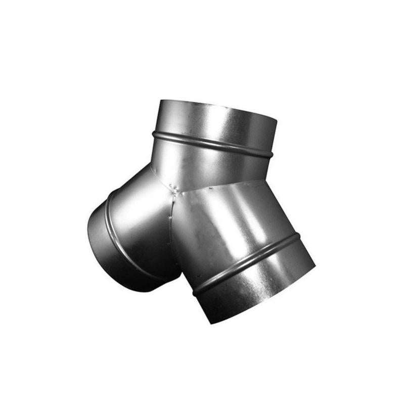 Y De Derivation En Metal 150mm Conduit De Ventilation Leroy Merlin