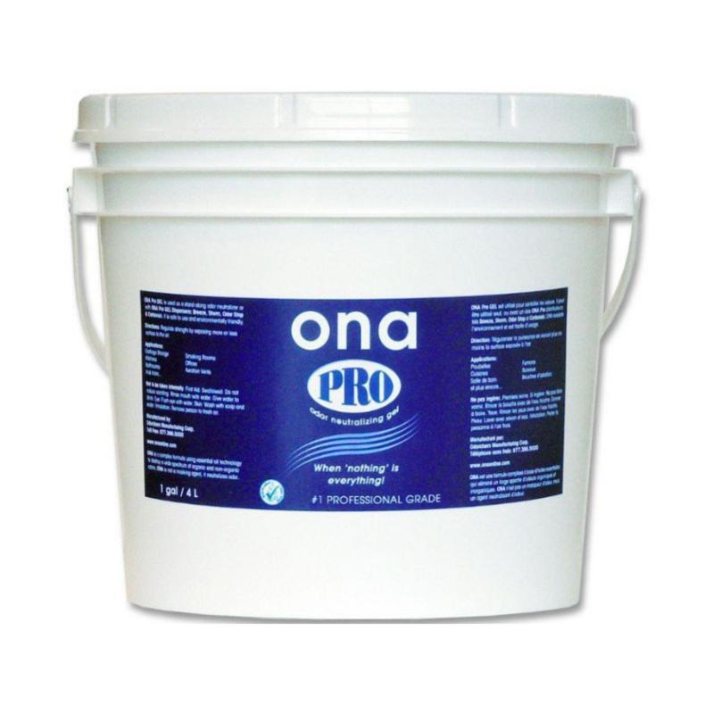 ONA Gel Neutro Odori 3,8 Kg – Eliminatore Naturale A Base Di Oli Essenziali Per Casa E Ufficio