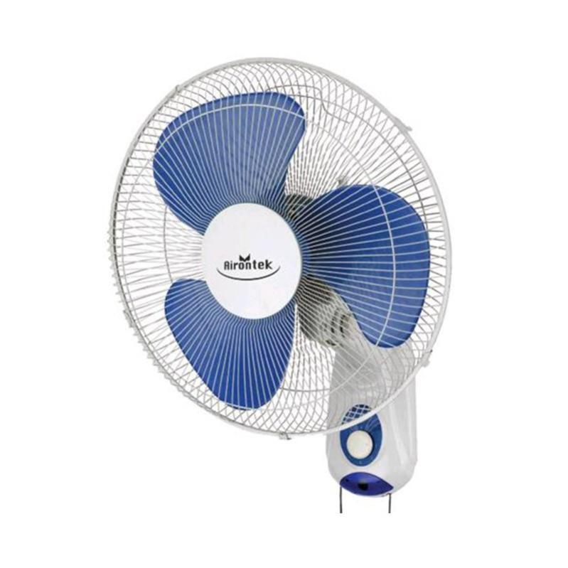 Ventilateur Mural Miniature Avec Télécommande - 3 Vitesses + Veilleuse - Idéal Pour Chambre, Bureau Ou Garage - 2