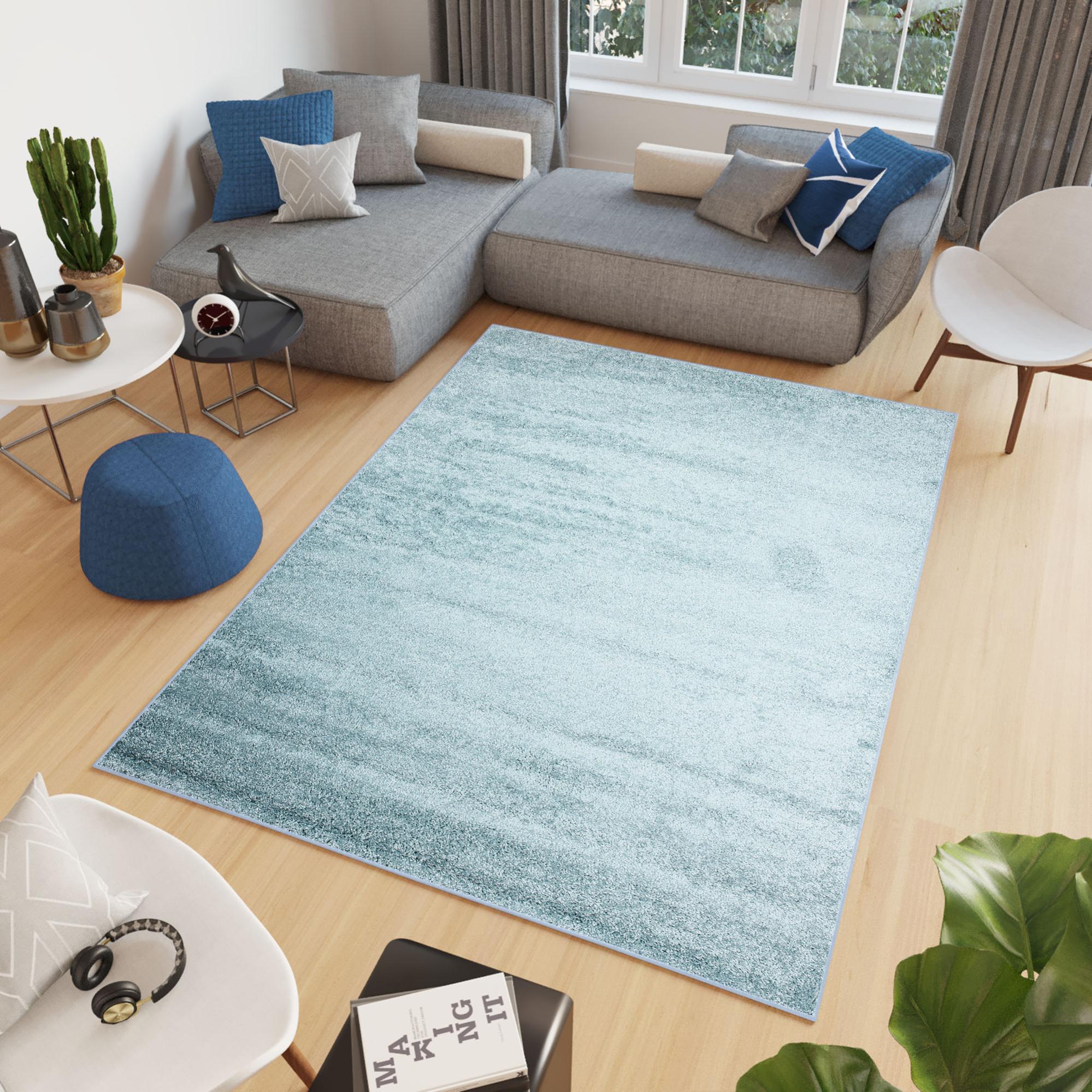 Tappeto Nunbee Flanella Antiscivolo 40x60 Cm Con Conchiglie, Morbido Per Ingresso O Cucina