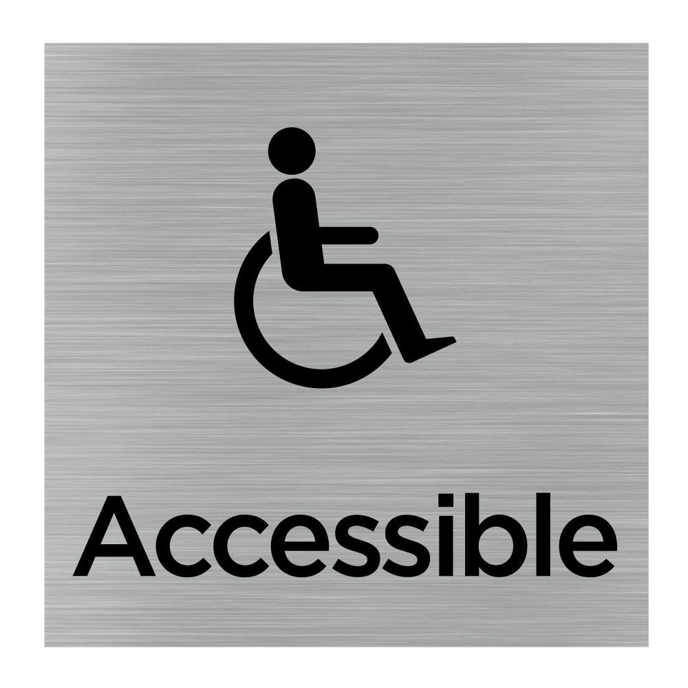 Pictogramme Accessibilité Handicap (Q1001) Matière Adhesif