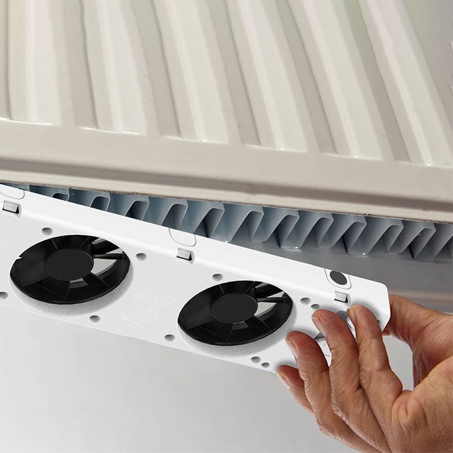 Ventilateur amplificateur de radiateur SpeedComfort – Economie d'énergie  chauffage - Ensemble Trio - 1,65W