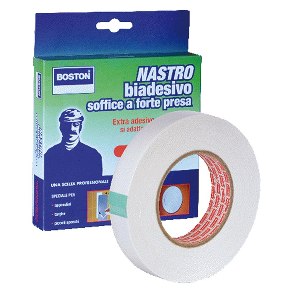 NASTRO BIADESIVO Mm 19 X 10 Mt Sp 0 9 Mm 25 X 5 Mt Sp 0 9