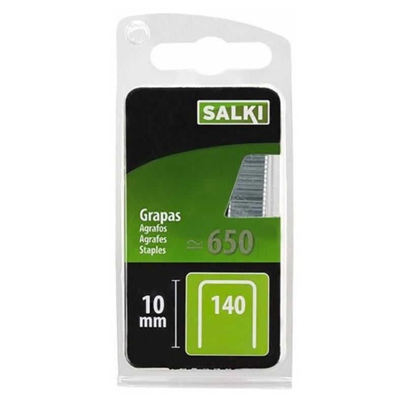 SALKI CSK G80 Pneumatic Staple Gun Kit | Uses 80 Series Staples (6-16mm), Includes Safety Glasses & Lubricant