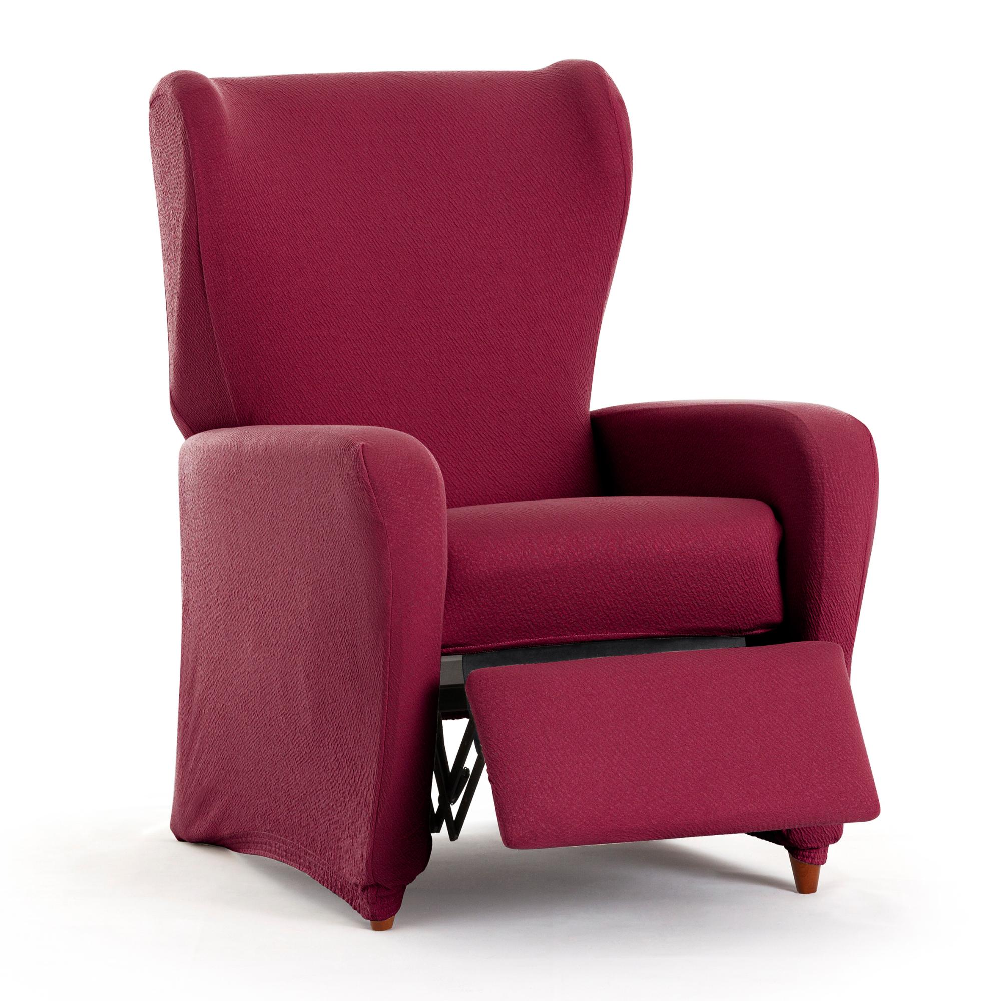 Copripoltrona Cabriolet Milan Belmarti, Tessuto Bielastico Morbido, Colore Senape C08, Adatto A Poltrone Larghe 70-80 Cm, Lavabile