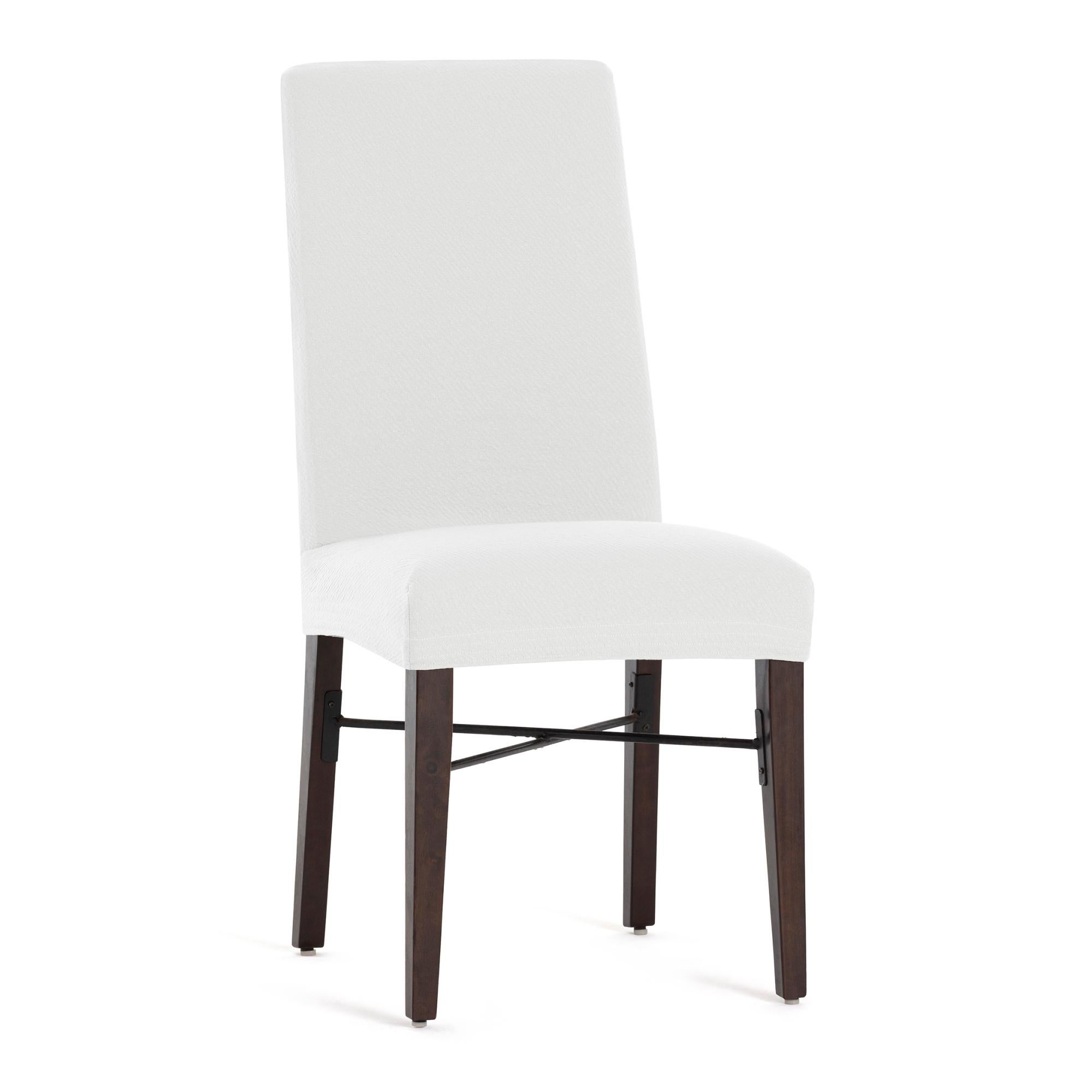 Coprisedia in tessuto elasticizzato bianco set 6 pz | Leroy Merlin
