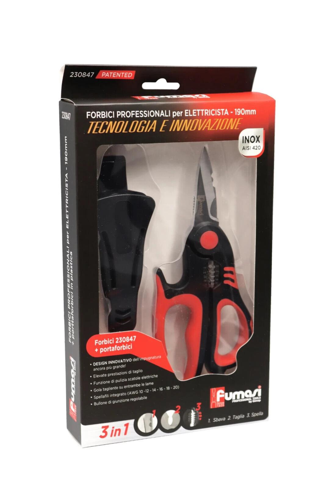 Forbici Taglia Cavi In Acciaio Inox - Per Elettricisti E Fai Da Te - Foto 11