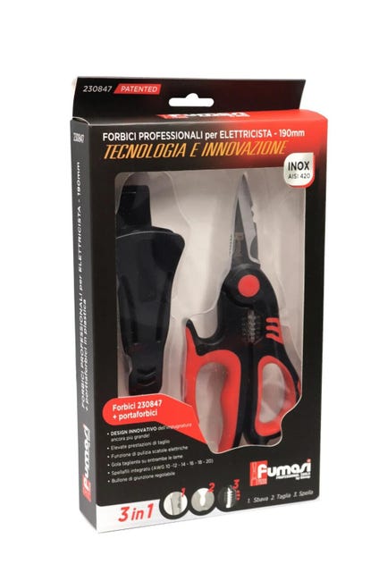 Forbici Taglia Cavi In Acciaio Inox - Per Elettricisti E Fai Da Te - Foto 11