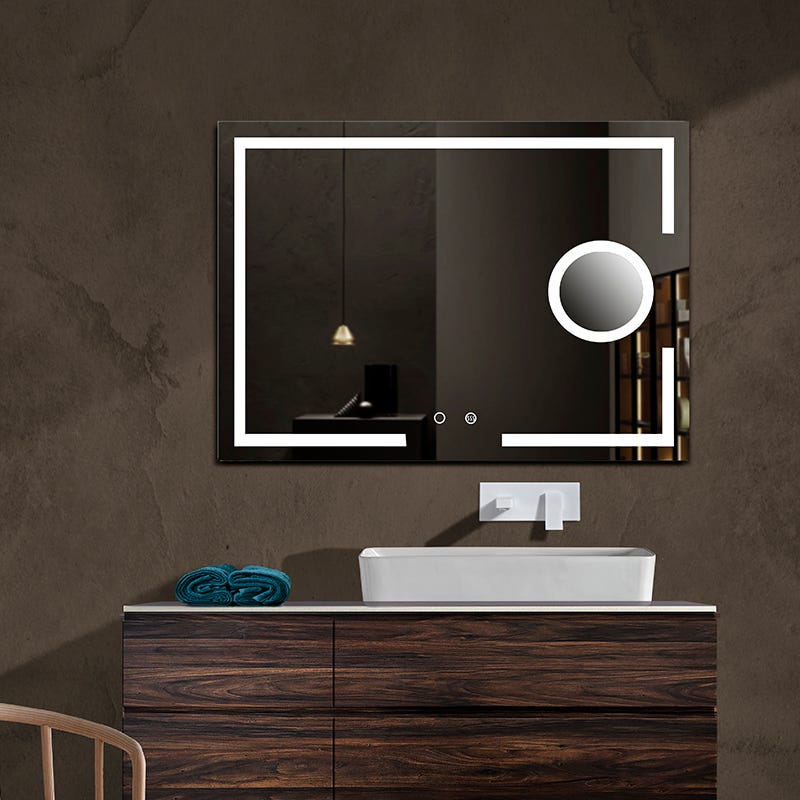 El espejo de baño de Leroy Merlin que cambia para siempre tu cuarto de baño:  con luz LED