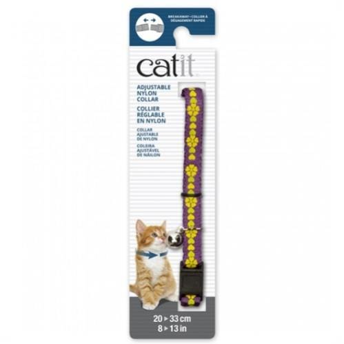Collar para Gatos breakaway Catit , morado con flores | Leroy Merlin Collar para Gatos breakaway Catit , morado con flores | Leroy Merlin