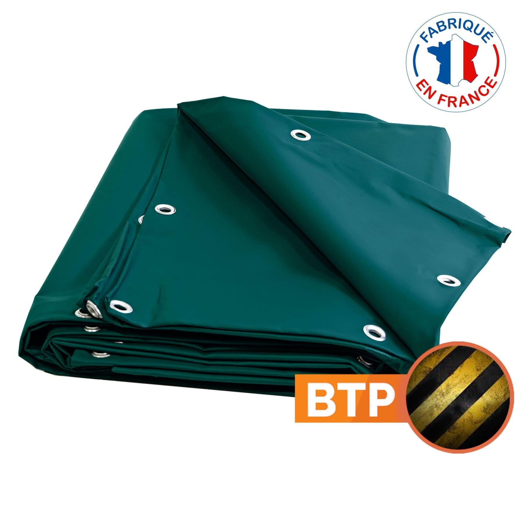Vendu au mètre sans œillets 700 g//m² - 680 g//m² 3 m de large Bâche de protection en PVC Bâche de protection industrielle colle 200 ml
