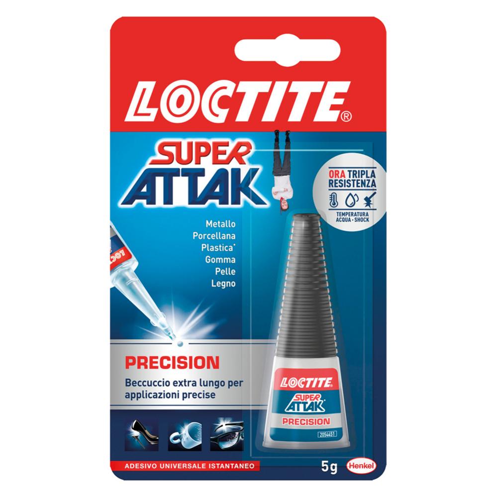 LOCTITE SUPER ATTAK 'PRECISION' gr. 5,5 - (promo 24+2 gratis) | Leroy ...