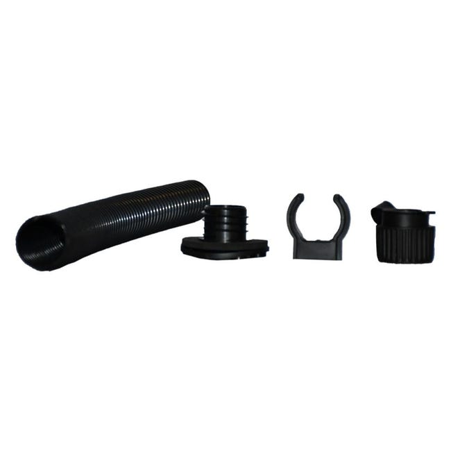 Polsino Tubo Aspiratore Per Bidone Rainbow, Modelli D2 D3 D4 SE, Generico Non Elettrico Nero