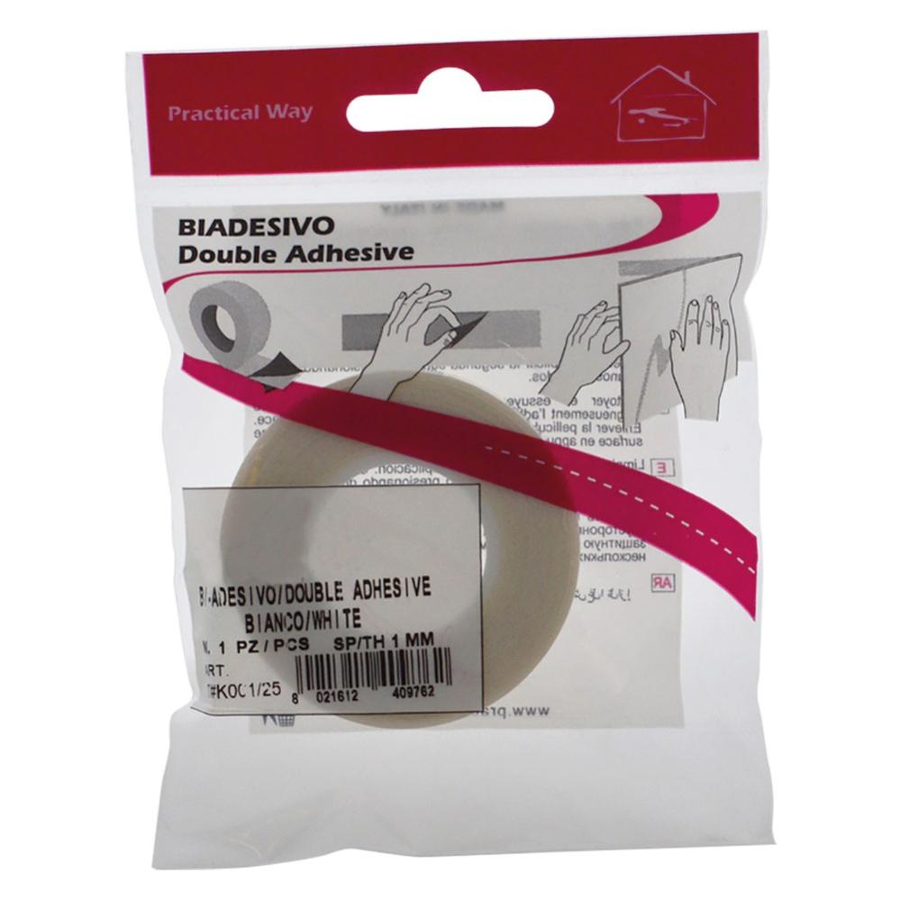 Nastro Biadesivo In Schiuma Petec 87200 | 2 Rotoli Da 19mm X 1mm X 10m | Montaggio Auto - Foto 2