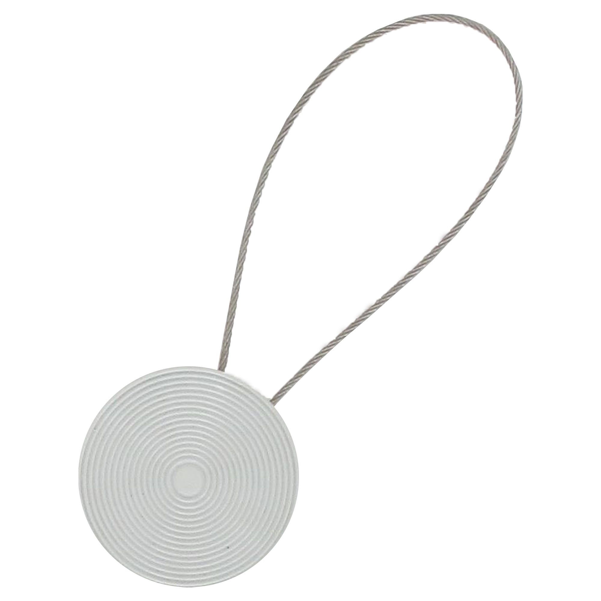 Pince en métal magnétique mandala pm - blanc mat