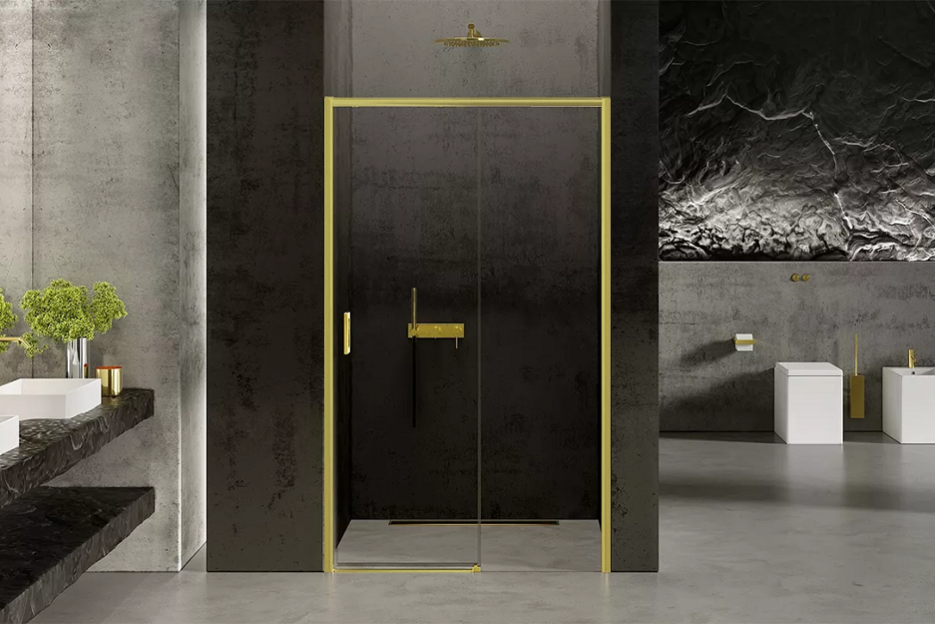 Porte De Douche 120 Cm Pivotante