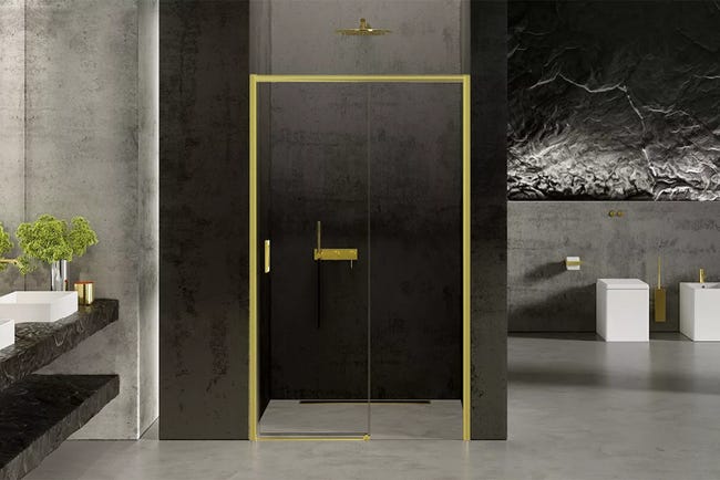 Porte De Douche 120 Cm Pivotante