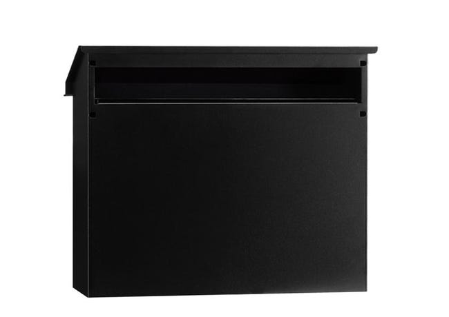 Arregui Residencia Boîte Aux Lettres Aluminium Blanc - Style Traditionnel Avec Blason - Imperméable, Plaque Nominative Incluse