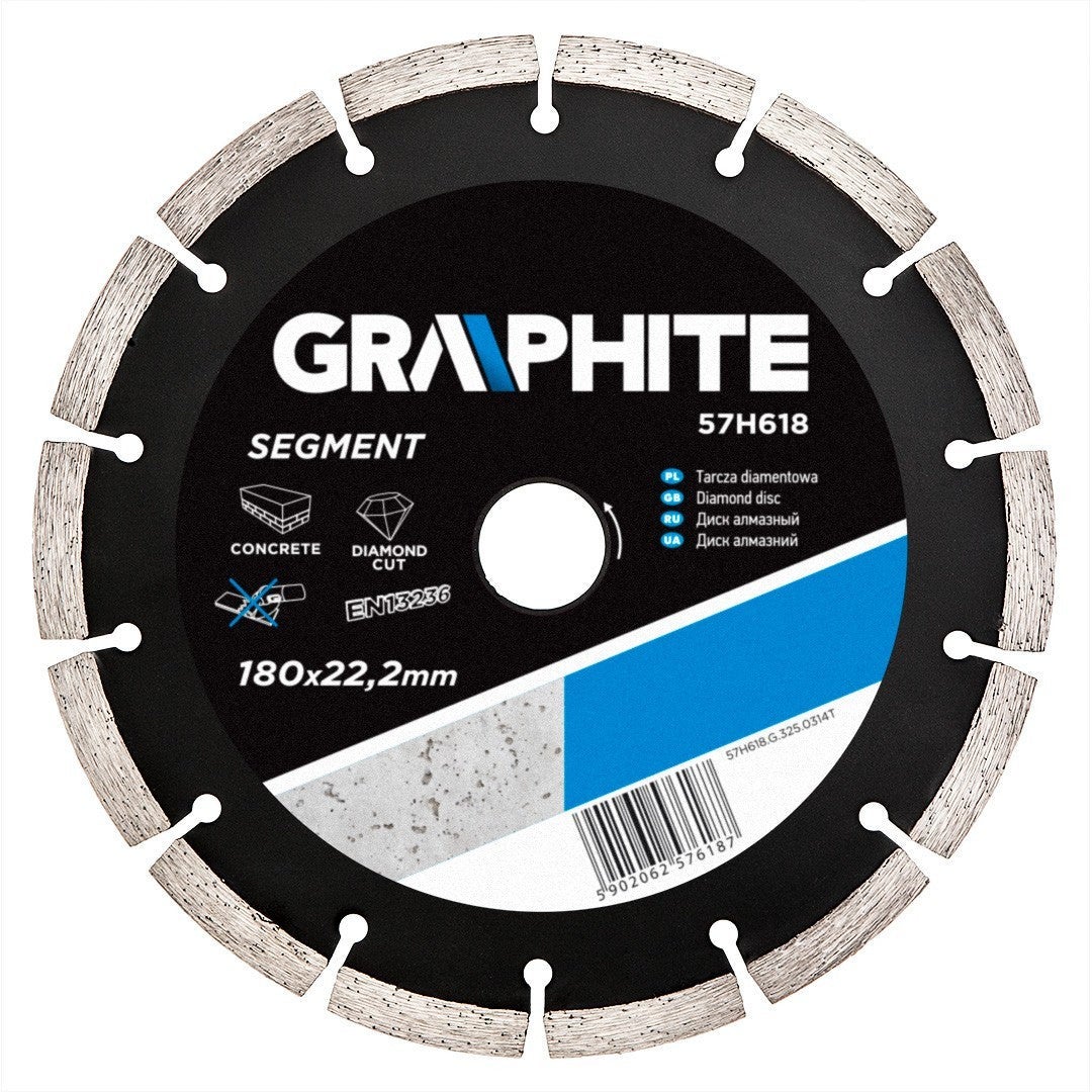 Disque Diamant 180 X 222 Mm Segmenté Leroy Merlin 