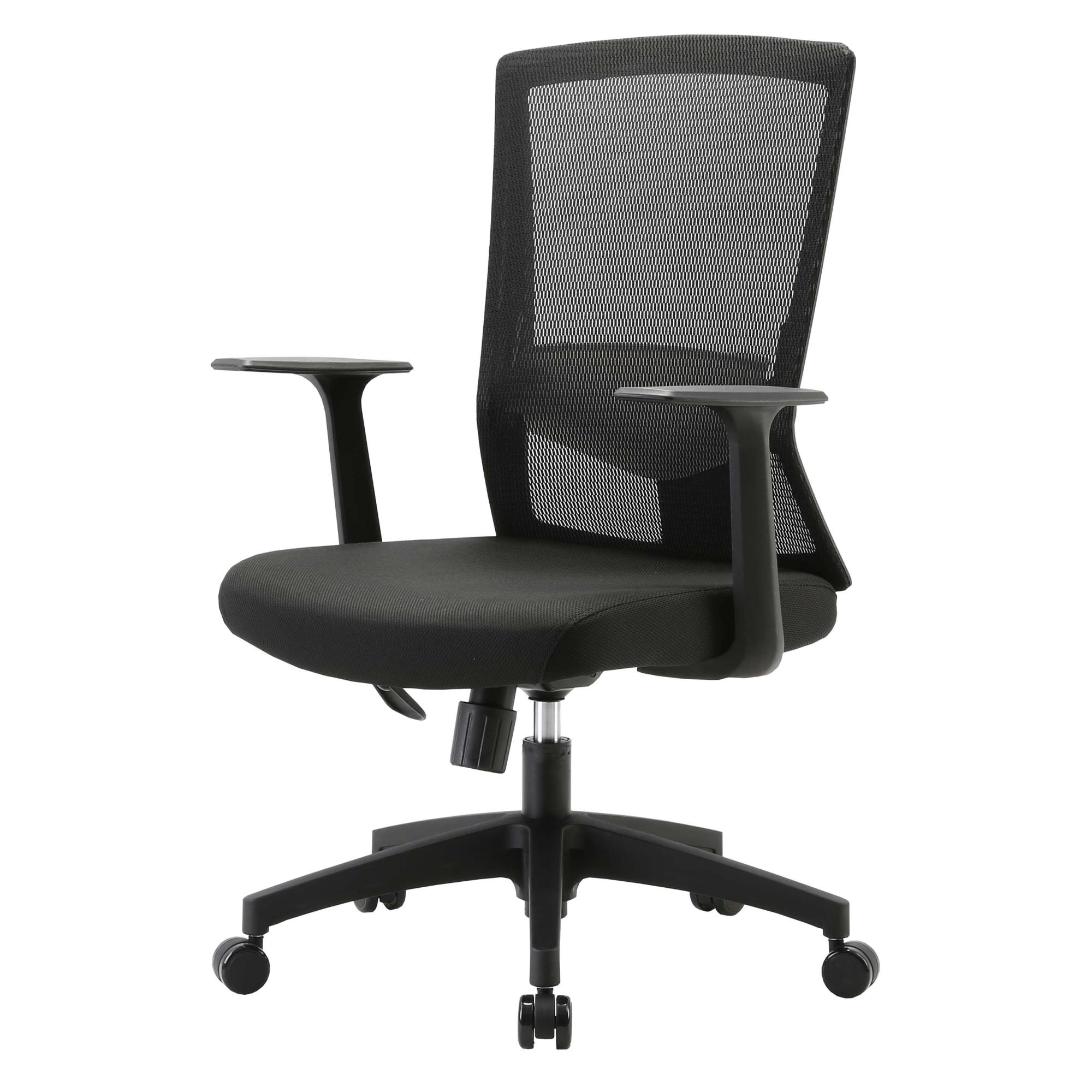Poltrona sedia ufficio girevole ergonomica HWC-J90 regolabile tessuto ...