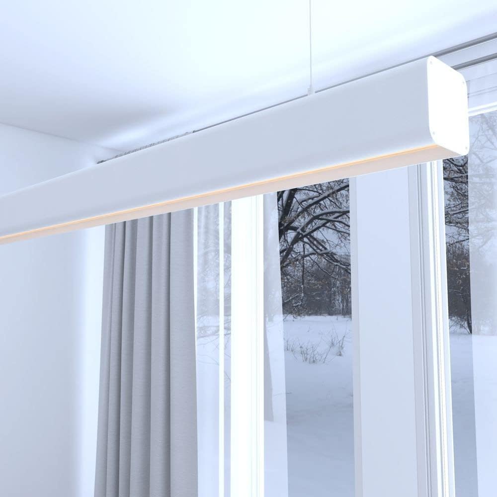 Lámpara lineal techo colgante blanco 0,5 m - luz cálida 2700k - altura regulable