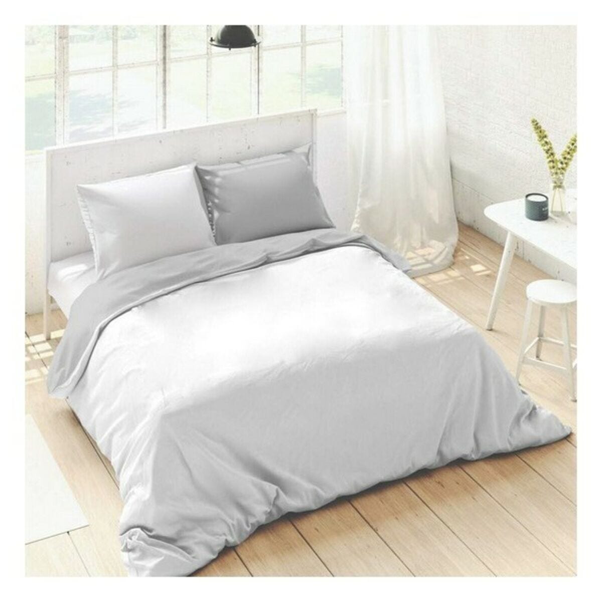 Funda de almohada 100% algodón blanco 45x110 [cama 90] CONSTELLATION